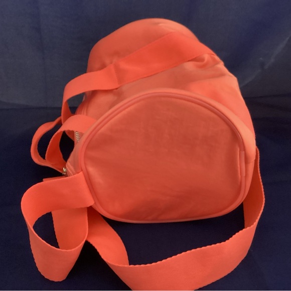 Fluo Pink Bright Adidas Mini Duffle Nylon Bag - Picture 5 of 13